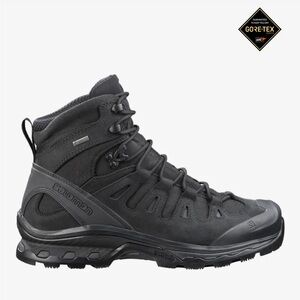 Salomon Quest 4D Gore-Tex black Tactical Boots with Rugged Sole unisex size 9